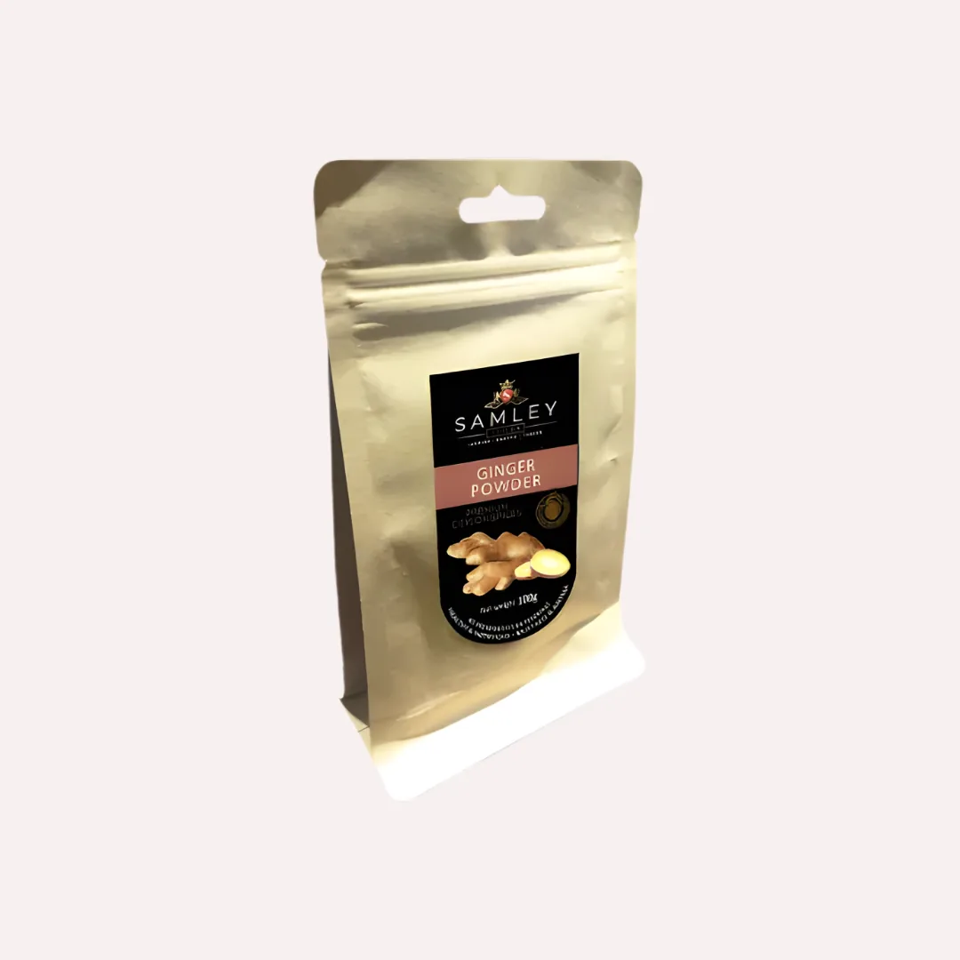 Organic Ginger Powder 50g in a Kraft Pouch